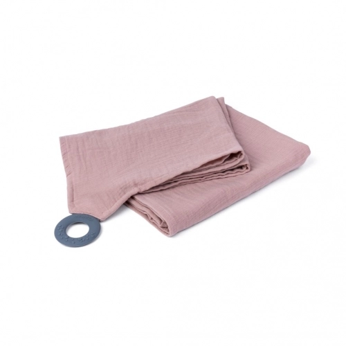 MOM'N PLAY Több funkciós szoptató kendő TETRA PINK