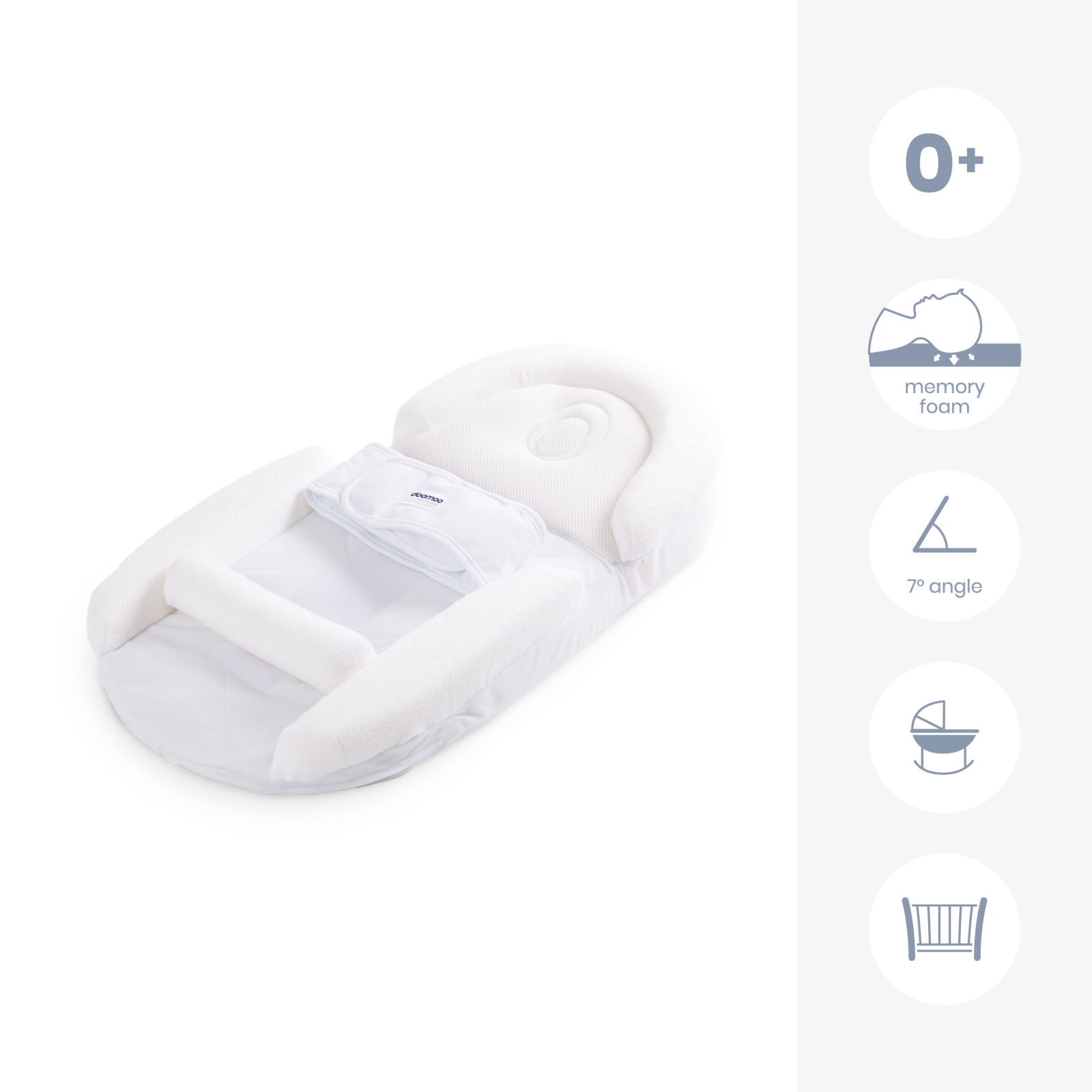 SUPREME SLEEP PLUS Babafészek és reflux párna egyben