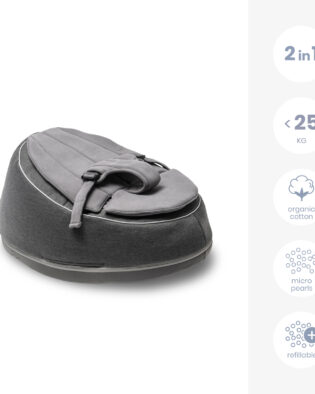 Doomoo SEAT'N SWING evolutív puff 0-25 kg-ig ANTHRACITE